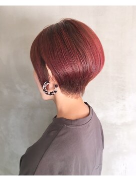 ヘアーメイク ストーリィー(hair make STORY) チェリーピンクショート