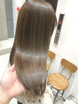 フェリア 渋谷(Feria)&nbsp;【髪質改善】サラ艶サブリミックtr＆グレージュカラー♪