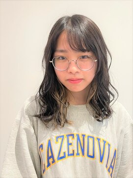 アズールサン 草加西口店(azule-sun) インナーカラー ベージュ