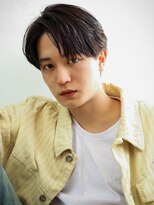 オーシャントーキョー 原宿(OCEAN TOKYO)&nbsp;ナチュラルセンターパート　【黒髪ツーブロックセンターパート】