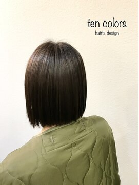 テンカラーズ(ten colors) ワンレンボブ
