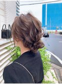 お呼ばれヘアアレンジ×ローシニョン　【ぴろき】【本厚木】