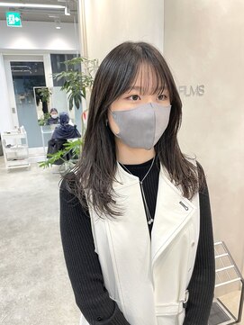 フィルムス 渋谷(FILMS) セミディ/シアーカラー/レイヤーカット/渋谷