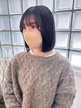 ユイマァル 岡山店(YUIMARL) ボブ×髪質改善ストレート