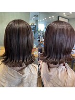 カロン(CALON) 切りっぱなしボブ