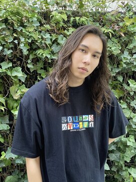 ステア ケース(stair case) メンズ　ロングパーマ