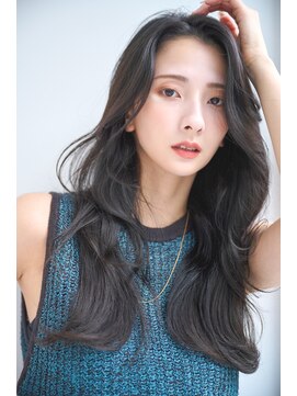 リトル レイ 船橋2号店(little×Ray) 艶髪ウェーブブルーブラックロング