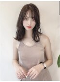 トリートメント ブリーチなしダブルカラー 前髪縮毛矯正