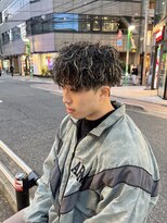 オーシャントーキョー(OCEAN TOKYO)&nbsp;波巻きパーマメンズツイストスパイラルパーマツーブロック