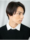 アッシュブラック正統派タイトストレートなビズスタイルE南越谷