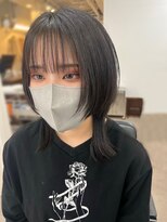 フェイバリットガーデン(favorite garden)&nbsp;暗髪ウルフボブ/20代30代40代似合わせ