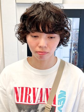 ラレイ ハラジュク(Lalei harajuku) 原宿/マッシュショート/マッシュ/原宿パーマ/ニュアンスパーマ