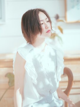 カバーヘア ブリス 上尾西口店(COVER HAIR bliss) 外ハネカールグラデーションカラーマッシュウルフtk3上尾