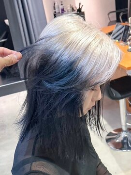 ロイス 渋谷(ROIS) ボブルフ/ネビージュ/小顔/ワンレン/スモーキーアッシュ[渋谷駅]