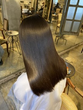 髪質改善と縮毛矯正の専門店 サンティエ(scintiller) 【髪質改善】弱酸性縮毛矯正