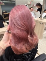 アッシュ 高幡不動店(Ash) 韓国ヘア髪質改善ブリーチペールピンク