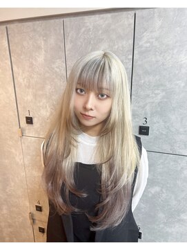 ガルボヘアー 名古屋栄店(garbo hair) #名古屋#栄#プルエクステ#エクステ#カラー# ブリーチ