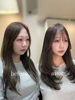 フィー 北千住店(fee)&nbsp;【柴尾style】黒髪/オリーブグレー/ココアベージュ/小顔