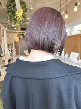 マッシュ グランバーズ 布施(MASHU GRANDVASE) 【東大阪布施】艶爆上がり☆☆☆チェリーレッドボブ