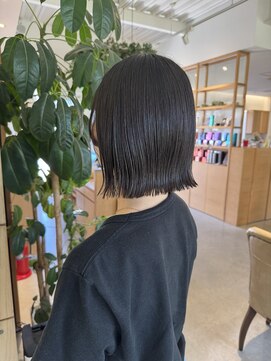 アドラーブル 万代店 (adorable) 大人可愛い小顔前下がりボブ×ナチュラルボブ×ミニボブ20代30代