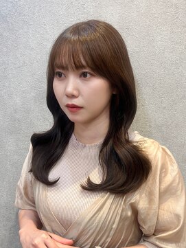 ロンド フィーユ(Lond fille) くびれヘア/アプリコットオレンジ/髪質改善/縮毛矯正/前髪/銀座