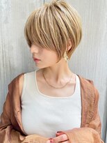 バンプ ギンザ(BUMP GINZA) 30代40代50代大人ショート髪型丸顔前髪あり似合わせ 安