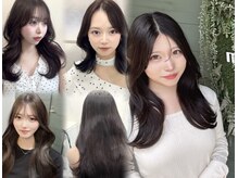 【stylist : NANA  @nana_washio】ブリーチなしダブルカラー/艶カラー/透明感カラー/爆モテスタイル