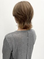 ココ 原宿(KOKO)&nbsp;黒髪小顔クラゲヘアーオリーブグレーココアベージュレイヤー