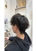 緩めツイスパ×ダウンパーマ