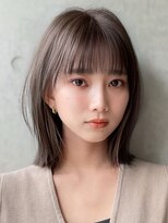 アビーファイブ(ABBEY 5) 大人ボブ銀座レイヤーカット有楽町ミディアムボブベージュ