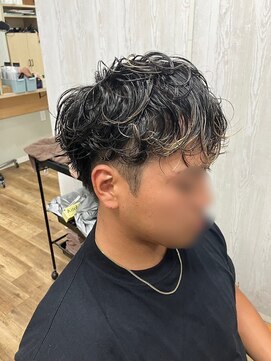 Men's hair salon CLEL【クレル】メンズカット/メンズパーマ/眉毛【3/6開店（予定）】 【ニュアンス】ゆるめニュアンスパーマ