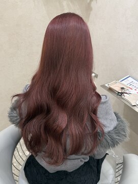 インク 渋谷(INK.) アリエルみたいなレッドカラー