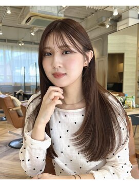 ラフィネ 成増店(raffine) 【raffine小森】艶感低めレイヤー/白髪ぼかし/30代40代