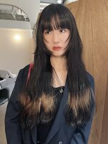 ユー(yew) デザインカラー/ブリーチカラー/ロングレイヤー/レイヤー