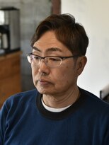 リム メンズヘア(LIM men's hair) 大人抜け感アップバング【メンズカット/倉敷/中島/美容院/理容】