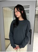 透明感グレージュ