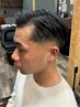 【MEN'S専門店】カット+シェービングコース+クイックヘッドスパ ¥7150