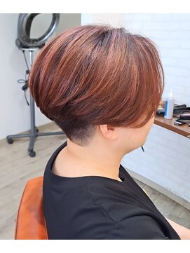 ヘアーサロン カヴィエ(hair salon covie) 刈り上げショート 前下がりショート