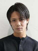 ログ(LOG) センターパート メンズカット 高松
