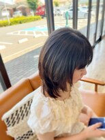 ヘアーブランドジン ティアラ(HAIR BRAND Jin Tiara)&nbsp;ハッシュカット×アプトグロストリートメント【松山美容室】