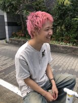 クレン(CLENN)&nbsp;ピンクカラー スパイキーショート