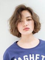 ローネス(LONESS)&nbsp;【LONESS】小顔にみえる☆かきあげ前髪ショート