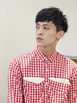 アトリエイトワ(atelier ittowa) スパイキーショート/ブルーブラック/フェザーパーマ/2