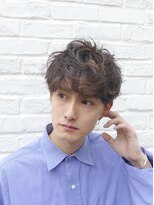 フィフス(fifth)&nbsp;コンマヘアツイストスパイラルツーブロックメンズマッシュ