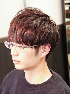 ワンワンオー バーバーショップ 博多店(@110 BARBER SHOP) ネープレスマッシュ