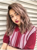 【金野航希】無造作カール_小顔ぐびれセミディ