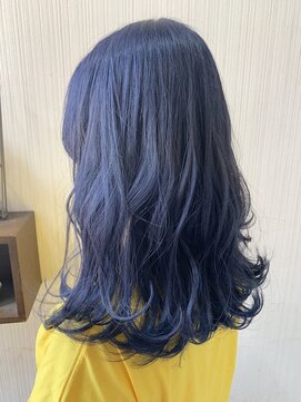 トムキャット(TOM CAT) 外国人風 ブリーチ ネイビー ブルー