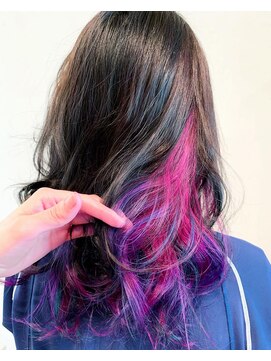 リトルカモジマ バイ ヴィーヴル(little kamojima by BIVRE) UNICORN × インナーカラー by shiho