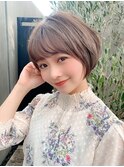 【juice阿部展大】ふんわり顔に沿ったナチュラルショートボブ☆