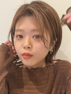 トリコ ショップアンドヘアサロン(tricot shop hair salon) くびれボブ/20代30代/小顔バング